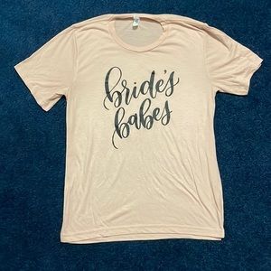 Bride’s Babes tee cute bridesmaids